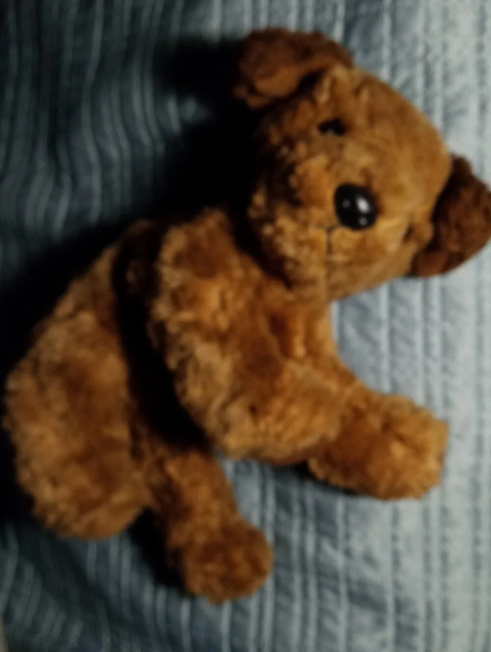 Vintage TY 1996 Chips Brown Puppy Dog 10” Plush Stuffed Animal
